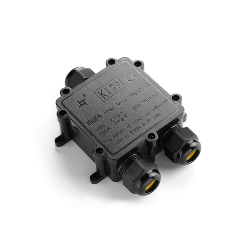 Spojovacia krabica ELEKTRIUM M686-Y IP68, 0,5-4 mm