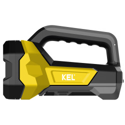 Skladacie kempingové svietidlo KEL, 1000 lm, 4000 mAh, USB-C, 4–25 h, IP54, IK07
