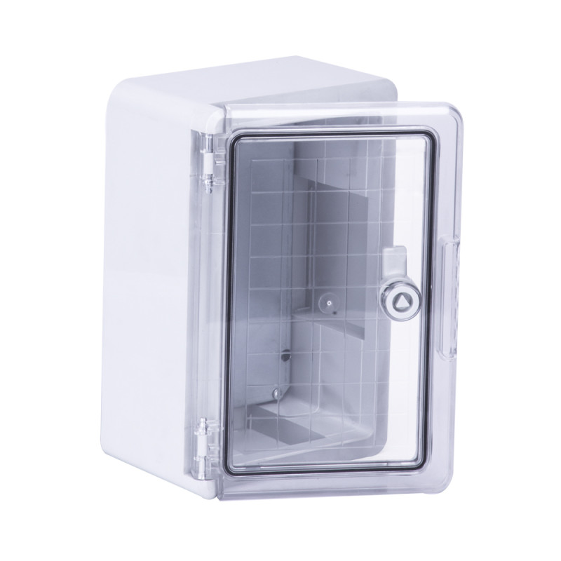 Distribučná skriňa ME50002107 200x300x130mm, IP65, IK10, transparentné dvierka