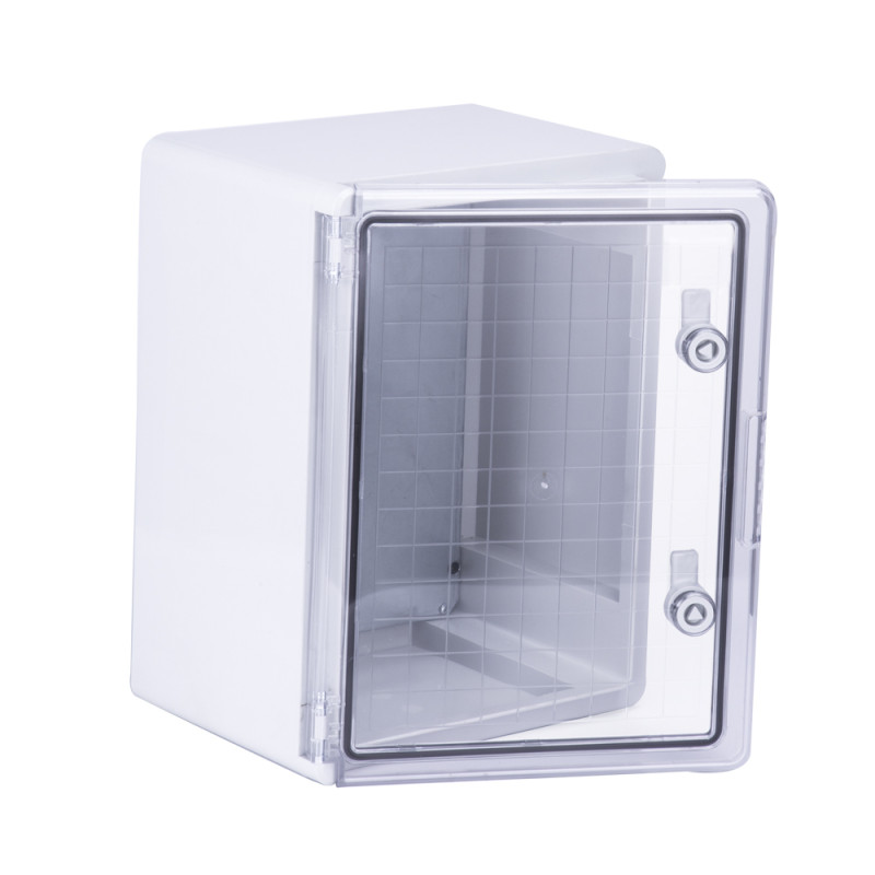 Distribučná skriňa ME50002407 300x400x220mm, IP65, IK10, transparentné dvierka