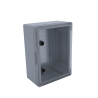 Distribučná skriňa CP5015D 400x600x250, IP65, IK10, transparentné dvierka