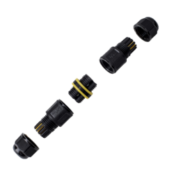 Káblová spojka ELEKTRIUM M682-B IP68, 0,5-1,5mm²