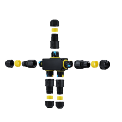 Spojovacia krabica ELEKTRIUM M684-F IP68, 0,5-2,5 mm²