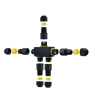 Spojovacia krabica ELEKTRIUM M684-F IP68, 0,5-2,5 mm²