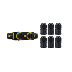 Spojovacia krabica ELEKTRIUM M684-S IP68, 0,5-2,5 mm²