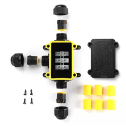 Spojovací krabice ELEKTRIUM M686-3A IP68, 0,5-2,5 mm²