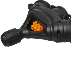 Roztrojka na kábel EXTREM 3x230V, IP54, čierna