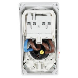Nástenná zásuvka s blokovaním 3P+N+E 16A 400V 6h IP67