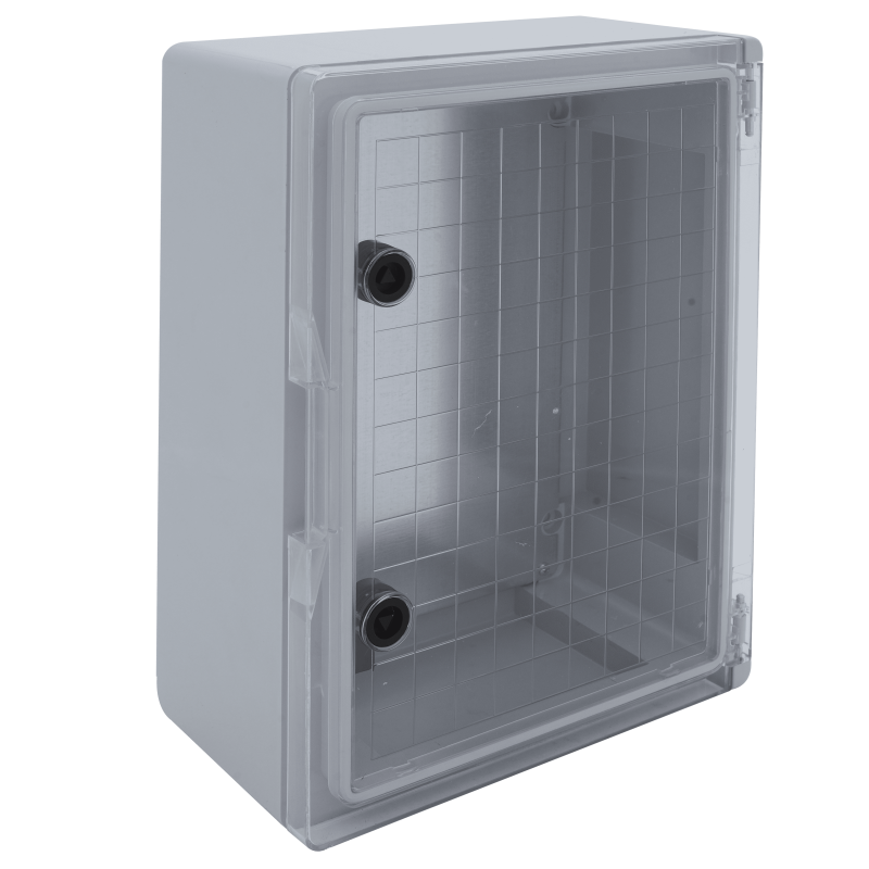 Distribučná skriňa CP5015D 400x600x250, IP65, IK10, transparentné dvierka