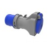 Adaptér z vidlice CEE 16A 230V 3 kolík na zásuvku 16A 230V