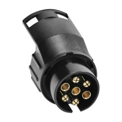Tester zásuviek pre prívesy, štandardný 13/7pinový, 12/24V