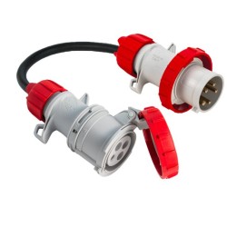 Adaptér vidlice CEE 3P+N+E...
