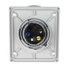 Zásuvka vstavaná 2P+E 16A 230V 6h IP54