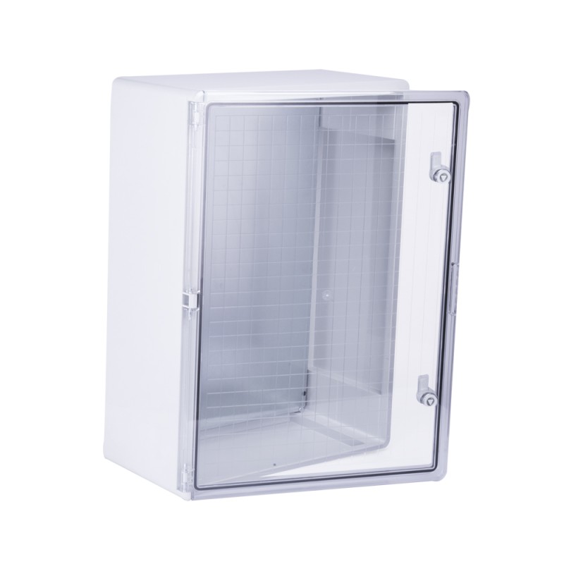 Distribučná skriňa ME 500x700x250, IP65, IK10, transparentné dvierka