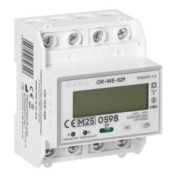 Elektromer OR-WE-529 3F 100 A, port RS-485, MID, 4 moduly, DIN TH-35 mm