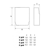 Bezskrutková svorka kompakt ELEKTRIUM 0.5–2.5mm, 3 pólová
