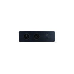 Nábytková zásuvka TAOBOX, 2x230V, 1x USB A, 1x USB C, kábel 1,5 m