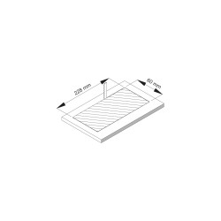 Nábytková zásuvka TAOBOX, 2x230V, 1x USB A, 1x USB C, kábel 1,5 m