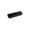 Nábytková zásuvka TAOBOX, 2x230V, 1x USB A, 1x USB C, kábel 1,5 m