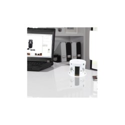 Nábytková zásuvka výsuvná MULTIBOX USB A+C, 4x230V, 1,7m kábel, biela
